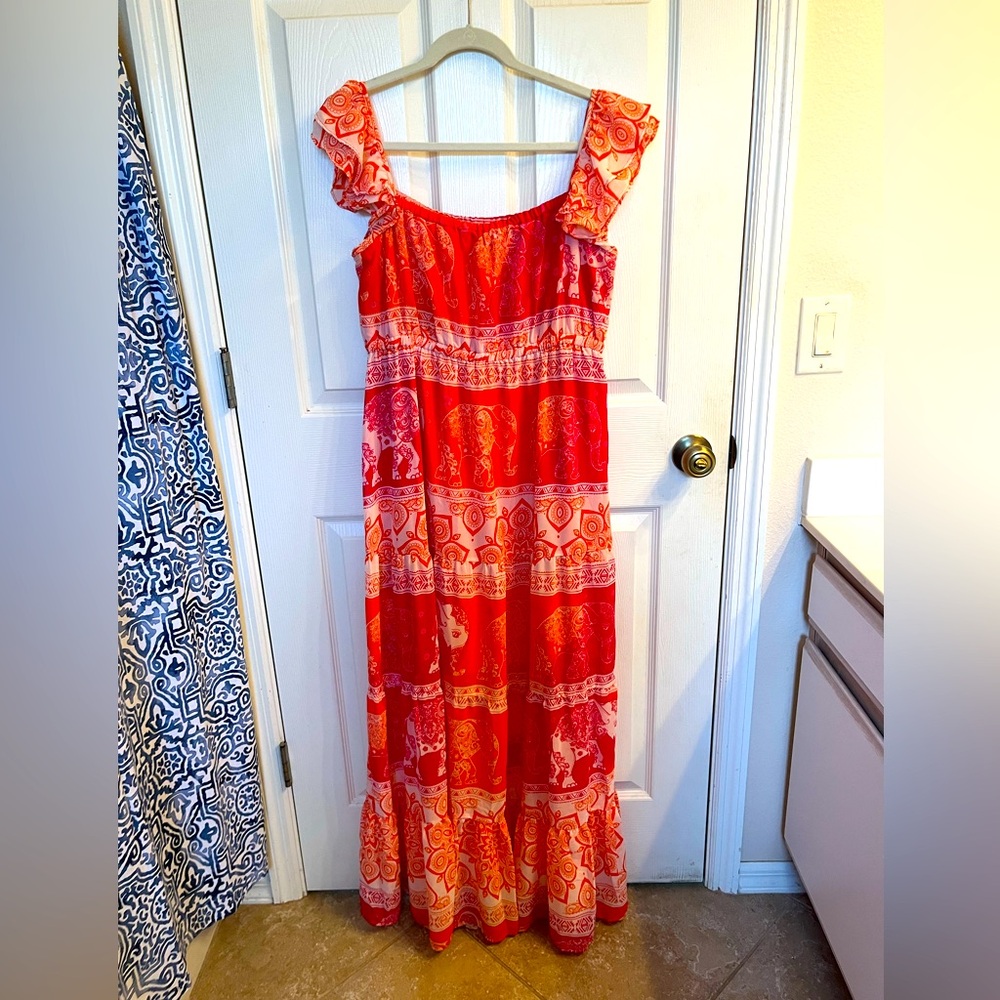 Alisha & Chloe Long Summer Sundress in Size XL